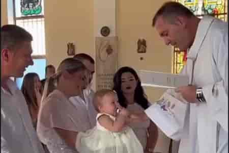 Покрестили ребёнка