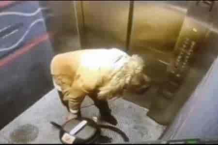 В лифте с пылесосом
