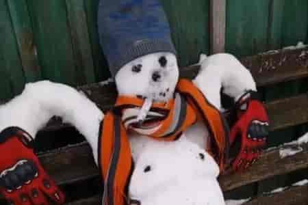 Снеговик на расслабоне