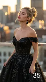 Девушка в стильном платье