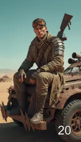 Парень военный