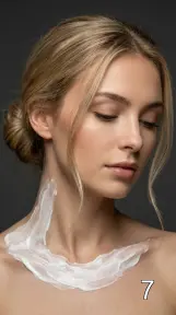 Девушка с кремом