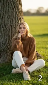Девушка возле дерева