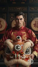 Парень с драконом