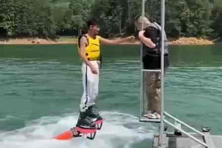 Тяжёленький турист попался