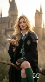 Девушка в Хогвардсе