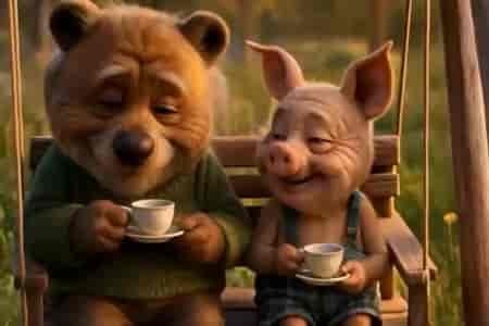 Постаревшие герои мультфильмов