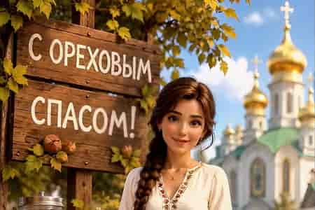 Весёлое Поздравление с Ореховым Спасом