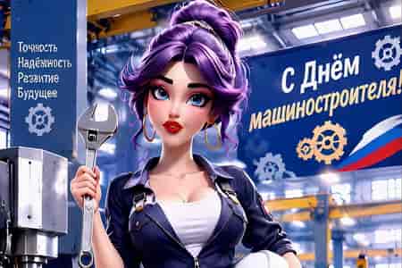 Поздравление с Днём Машиностроителя