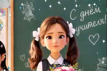 Весёлое Поздравление с Днём Учителя